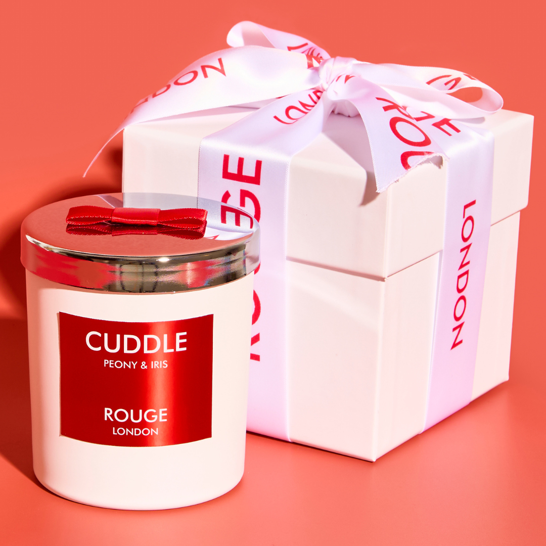 Cuddle - Peony & Iris Luxury Scented Candle - By Rouge London