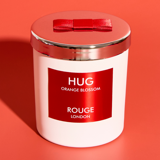 Hug - Orange Blossom Luxury Scented Candle - By Rouge London