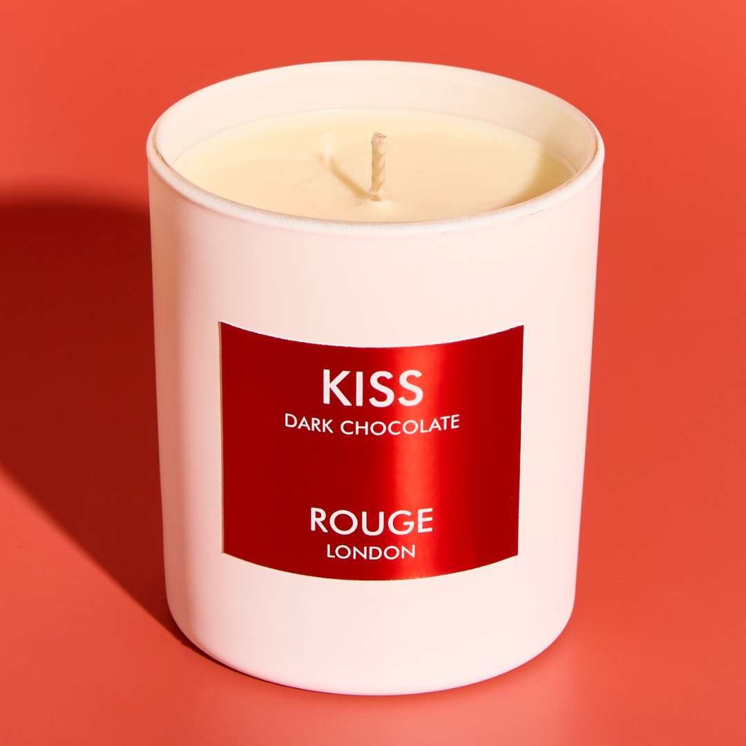 Kiss - Dark Chocolate Luxury Scented Candle - By Rouge London