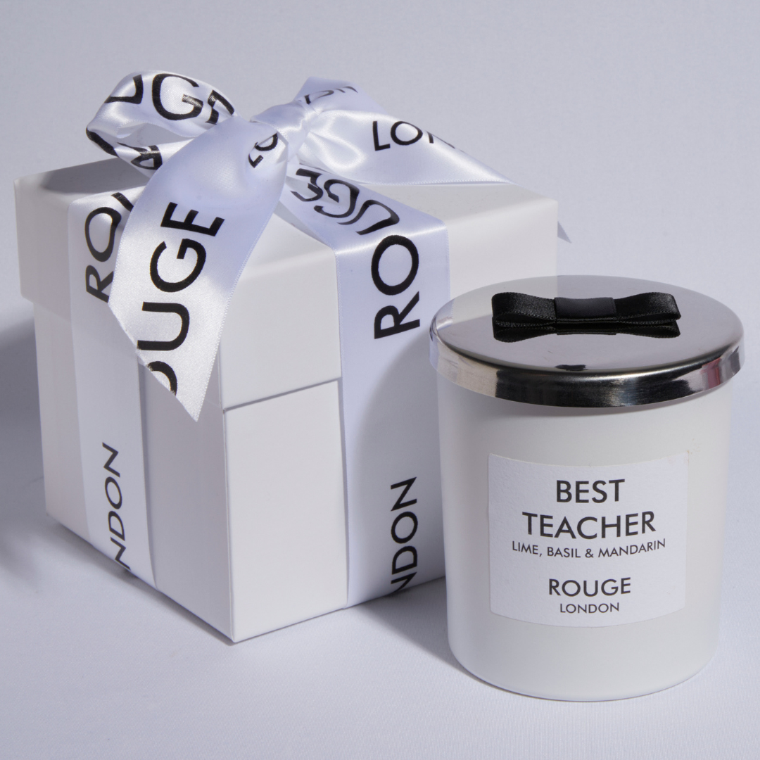 Best Teacher - Lime, Basil & Mandarin Luxury Scented Candle - By Rouge London