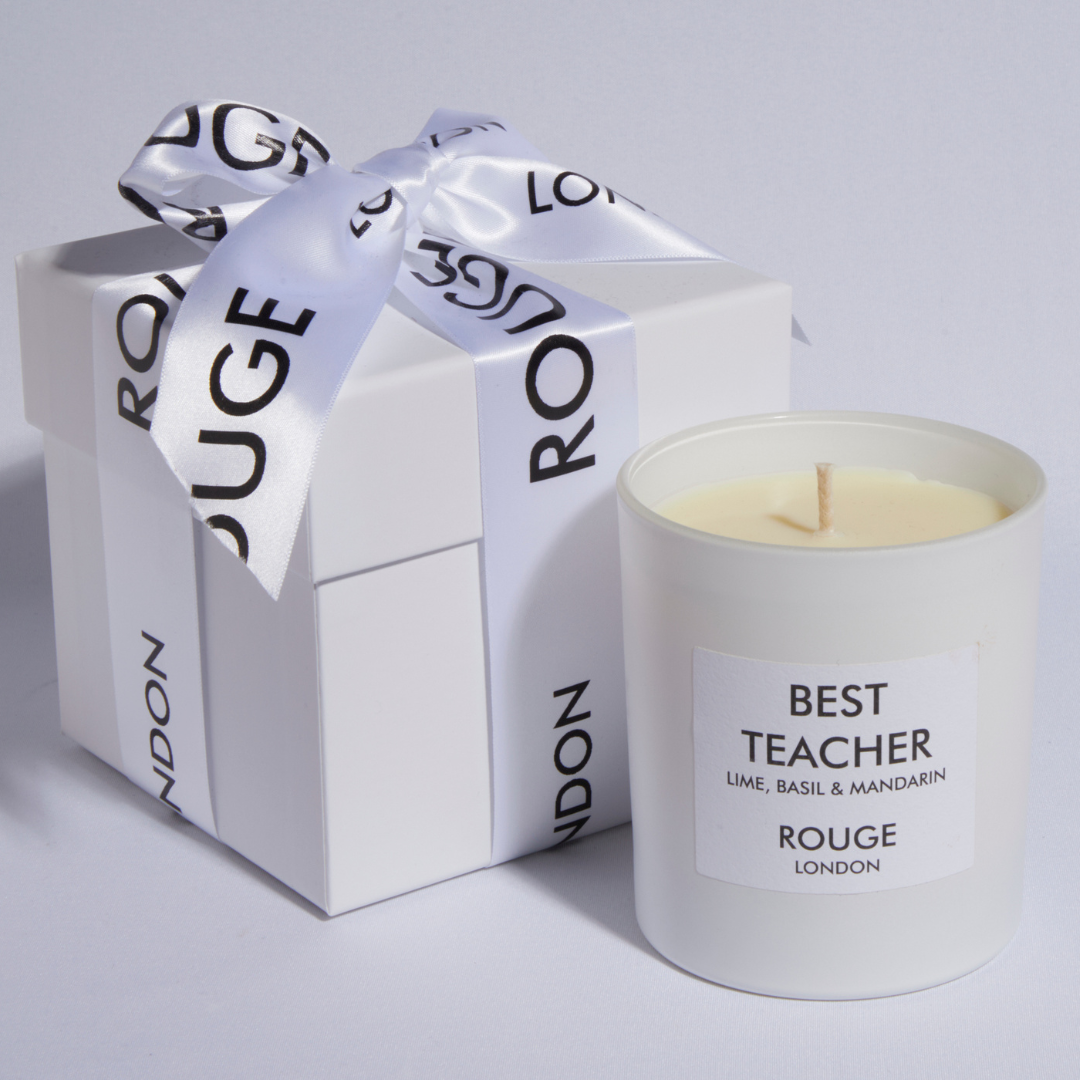 Best Teacher - Lime, Basil & Mandarin Luxury Scented Candle - By Rouge London