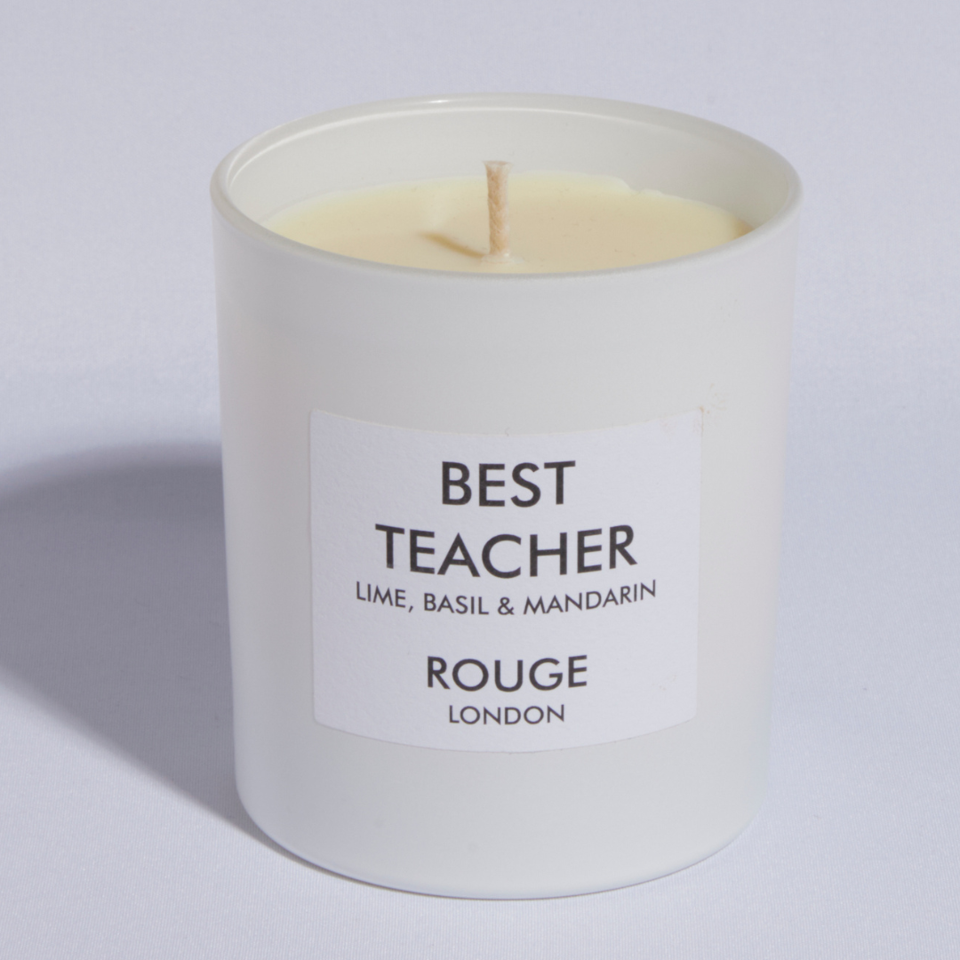 Best Teacher - Lime, Basil & Mandarin Luxury Scented Candle - By Rouge London