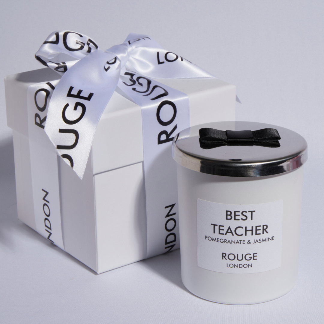Best Teacher - Pomegranate & Jasmine Luxury Scented Candle - By Rouge London