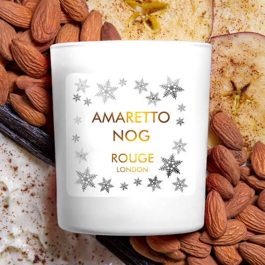 Rouge London Amaretto Nog Candle Almond, cream and vanilla