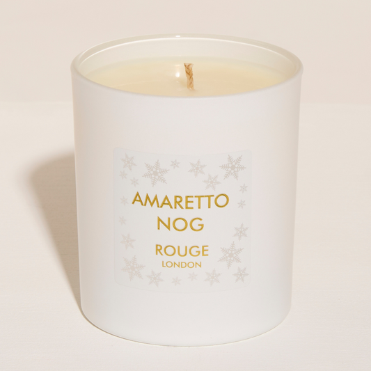 Rouge London Amaretto Nog Candle Almond, cream and vanilla