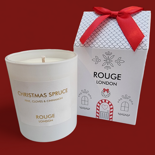 Christmas Spruce - Pine, Berries and Amber Luxury Scented House Candle