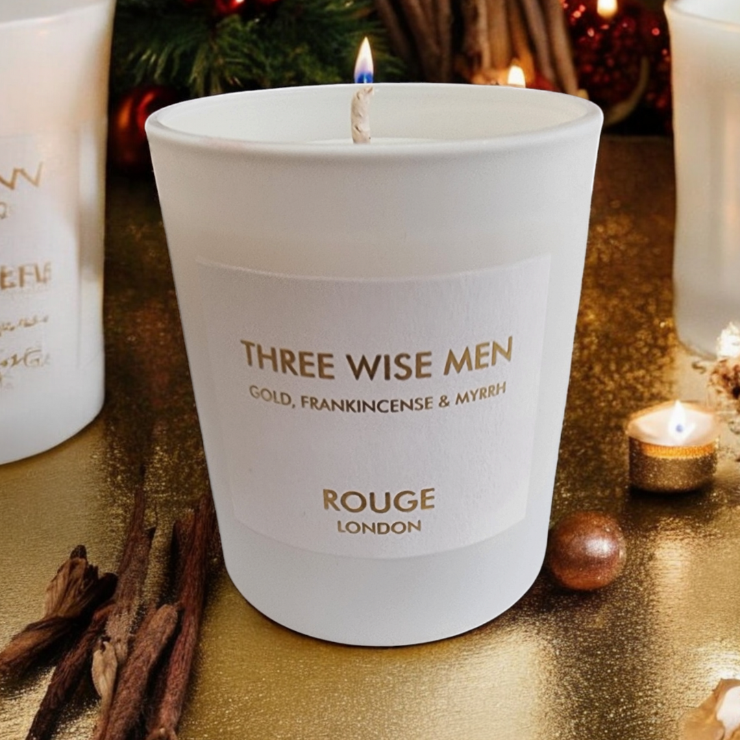 Three Wise Men - Gold, Frankincense & Myrrh Luxury Scented House Candle