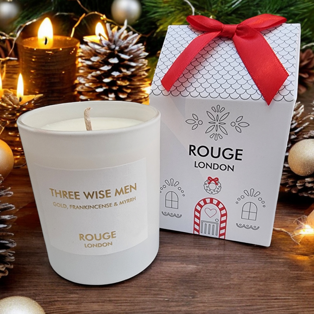 Three Wise Men - Gold, Frankincense & Myrrh Luxury Scented House Candle