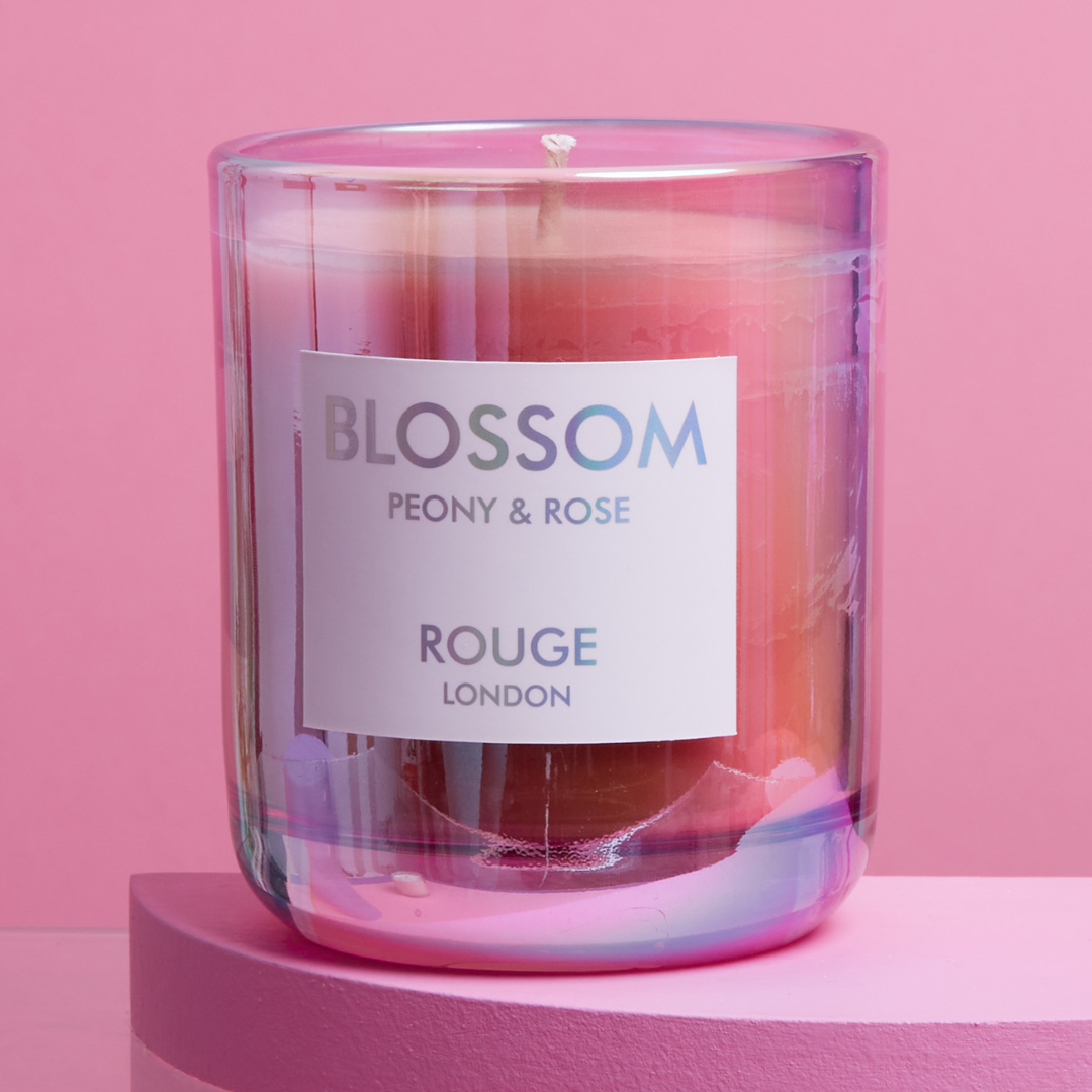 Blossom - Peony & Rose Luxury Scented Candle - By Rouge London