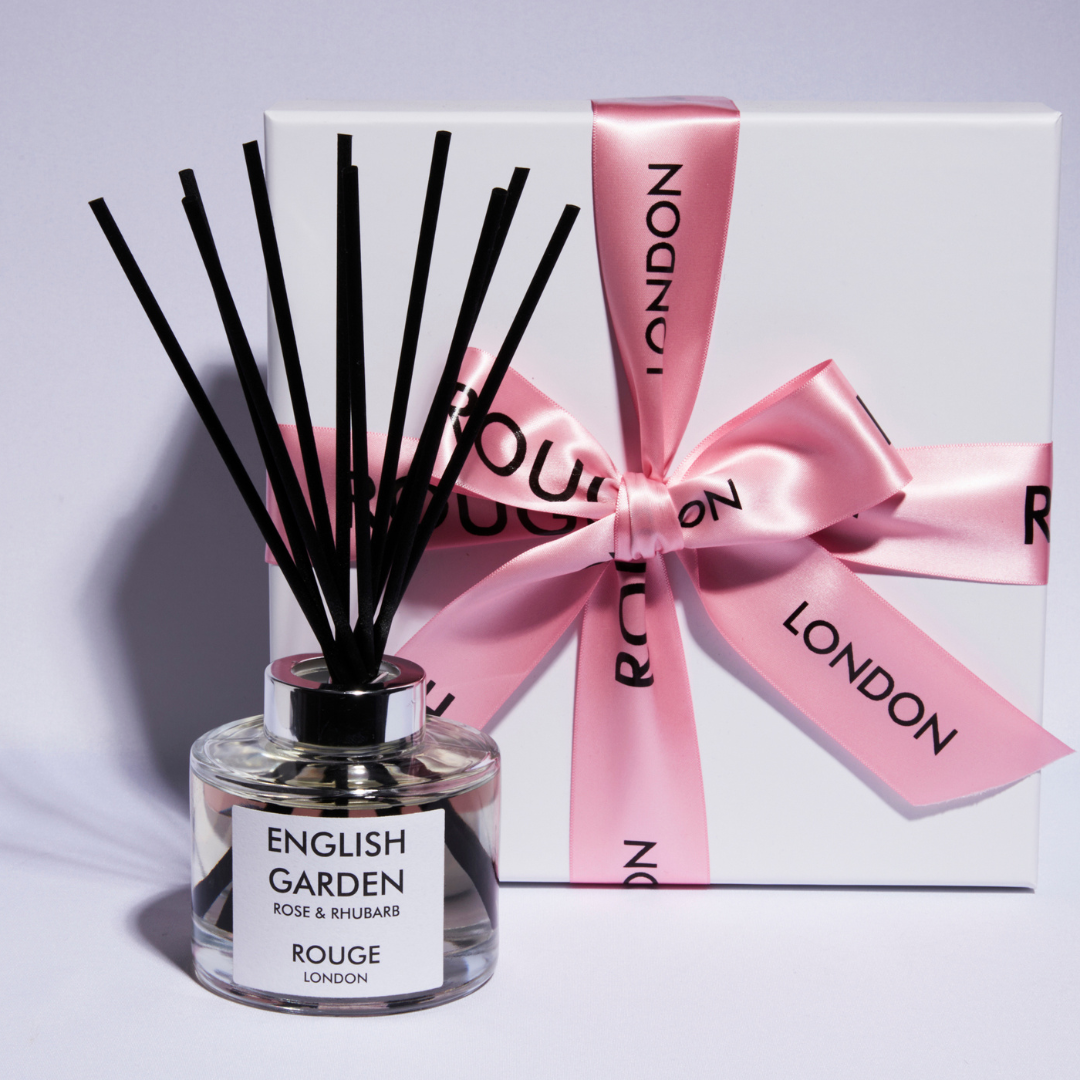 English Garden TESTER - Rose & Rhubarb Luxury Scented Reed Diffuser - By Rouge London