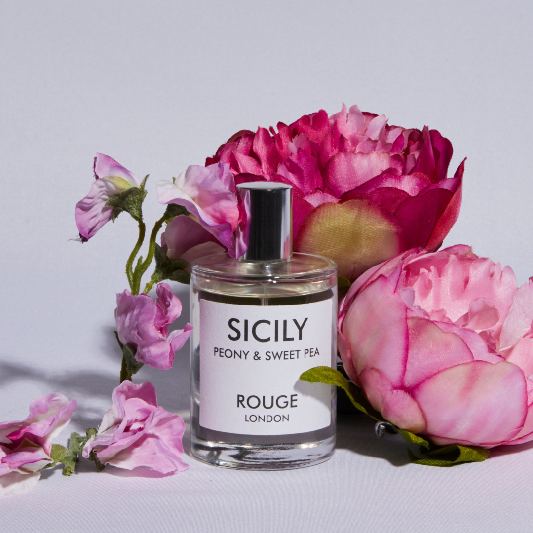 Sicily - Peony & Sweet Pea Luxury Scented Room Spray - By Rouge London