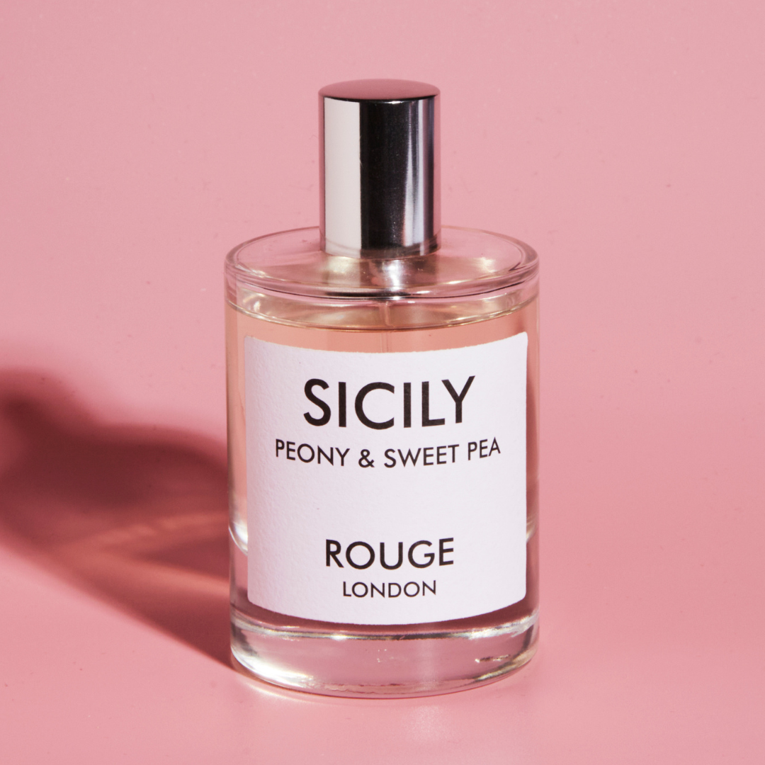 Sicily - Peony & Sweet Pea Luxury Scented Room Spray - By Rouge London