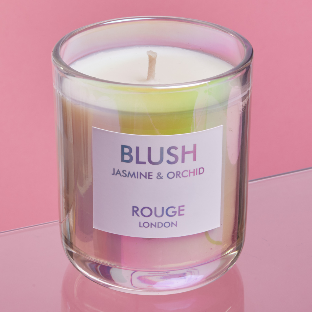 Happy Scent Co Blush Jasmine Orchid Candle