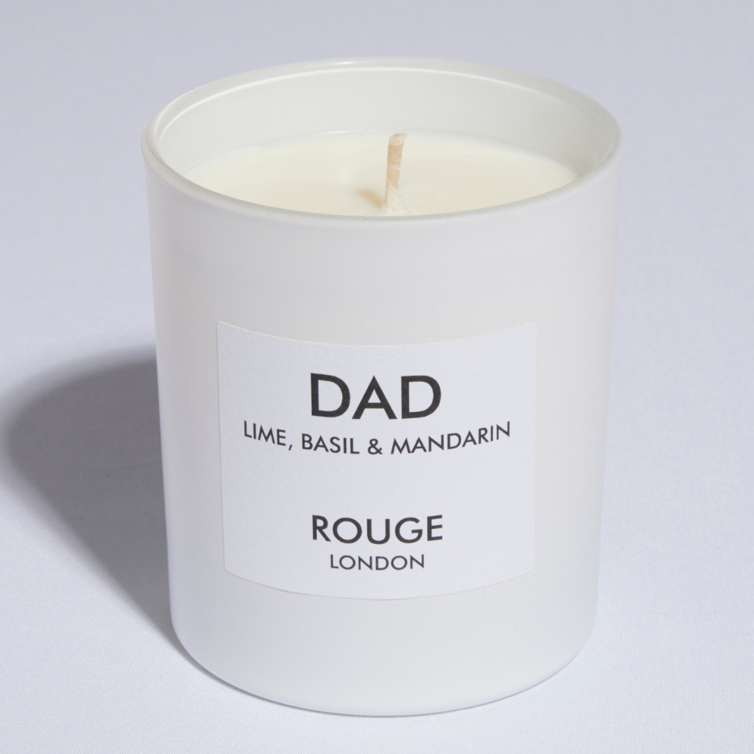 Dad - Lime Basil Mandarin Scented Candle - by Rouge London