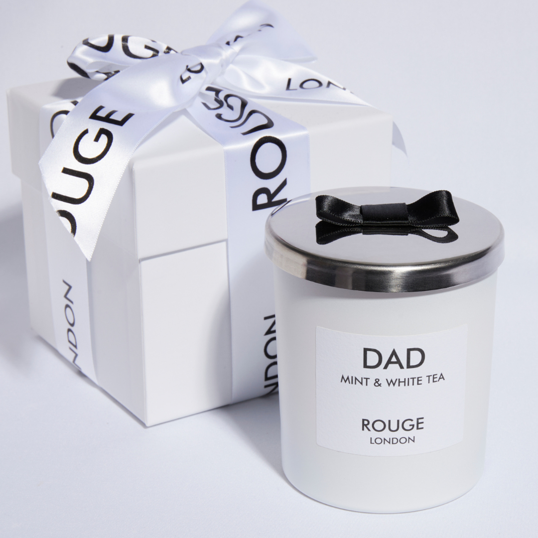 Dad - Mint White Tea Scented Candle - by Rouge London
