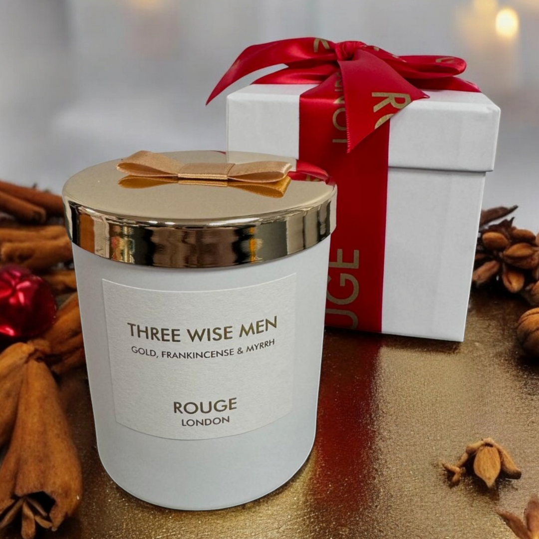 Three Wise Men - Gold, Frankincense & Myrrh Luxury Scented Candle