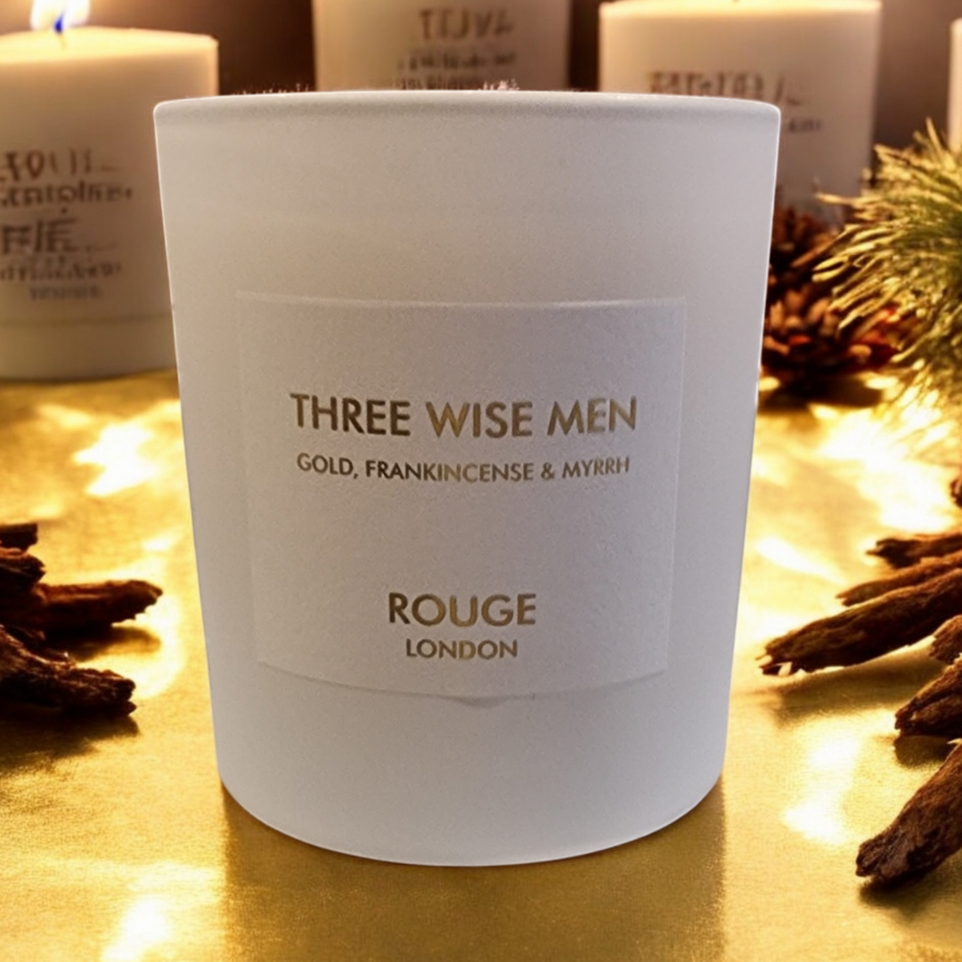 Three Wise Men - Gold, Frankincense & Myrrh Luxury Scented Candle