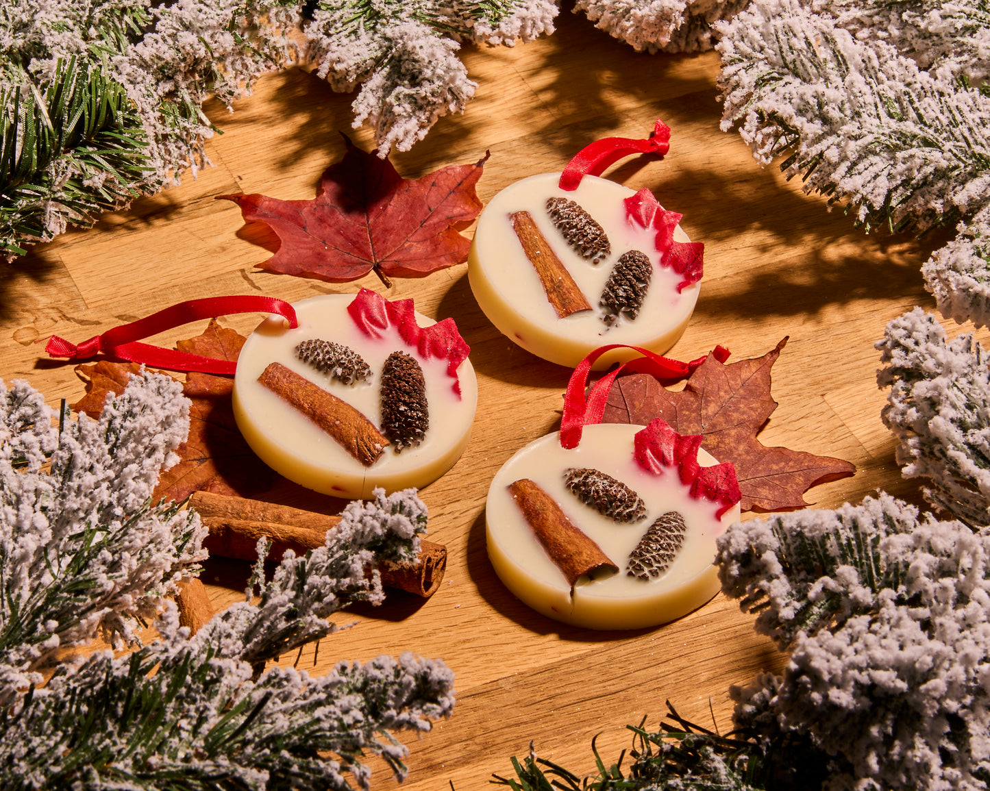 Spiced Apple Tree Decoration - Apple, Cinnamon and Nutmeg