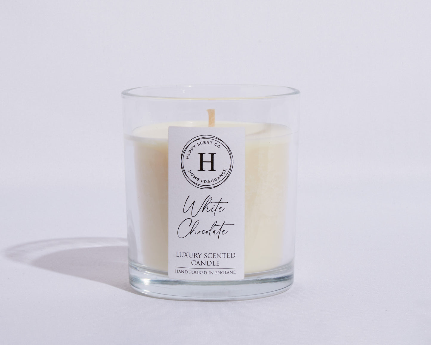 White Chocolate Luxury Scented Candle - By Happy Scent Co