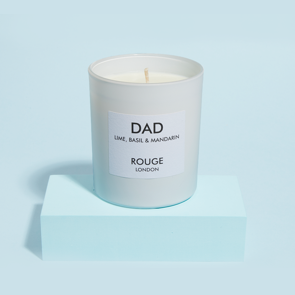 Dad - Lime Basil Mandarin Scented Candle - by Rouge London