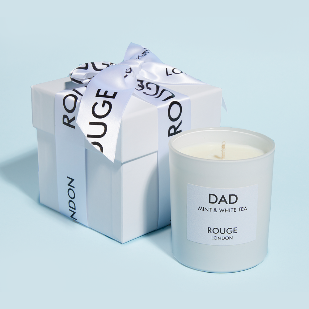 Dad - Mint White Tea Scented Candle - by Rouge London