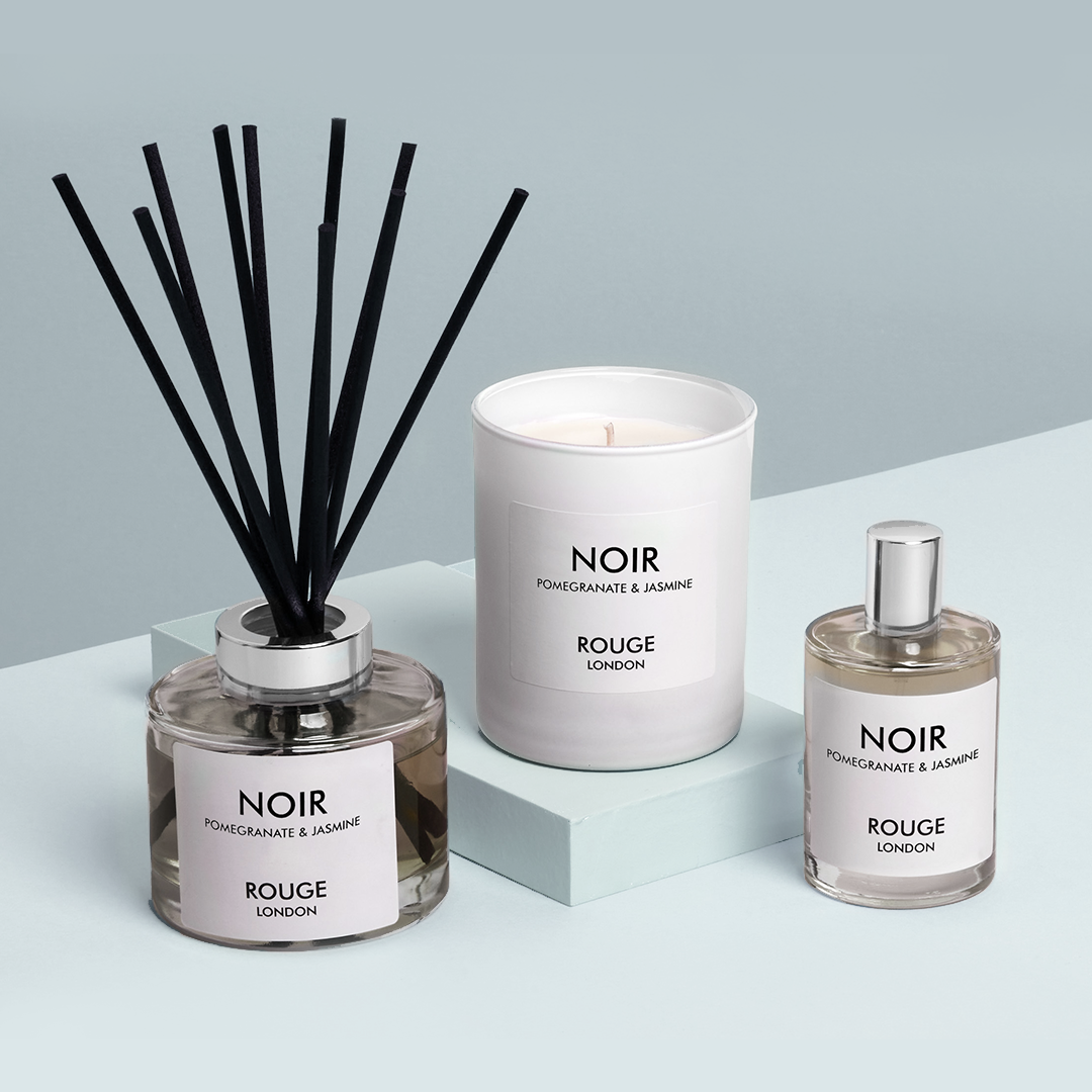 Noir - Pomegranate & Jasmine Luxury Gift Collection - By Rouge London