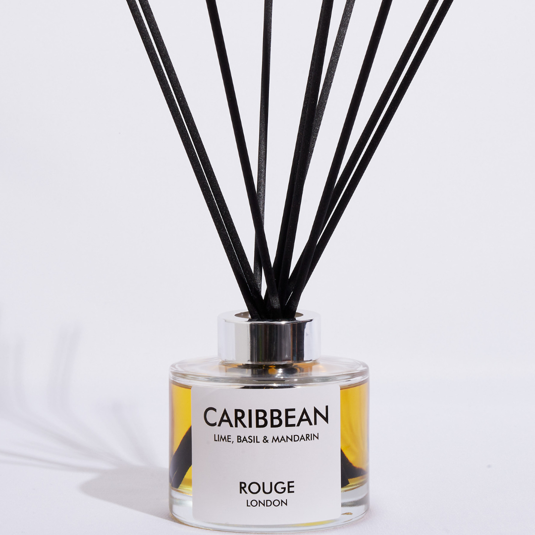 Happy Scent Co Caribbean Lime Basil Mandarin Reed Diffuser