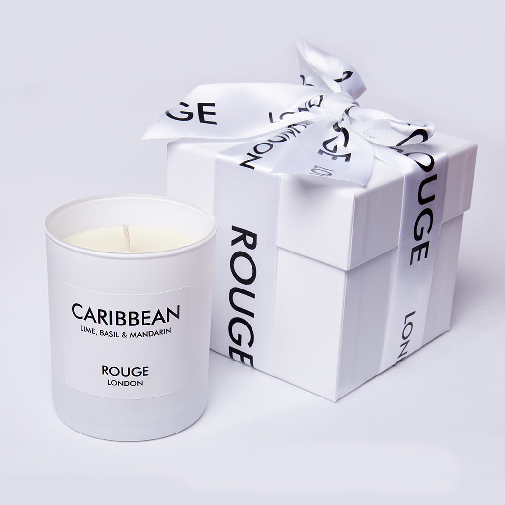 Happy Scent Co Caribbean Lime Basil Mandarin Candle