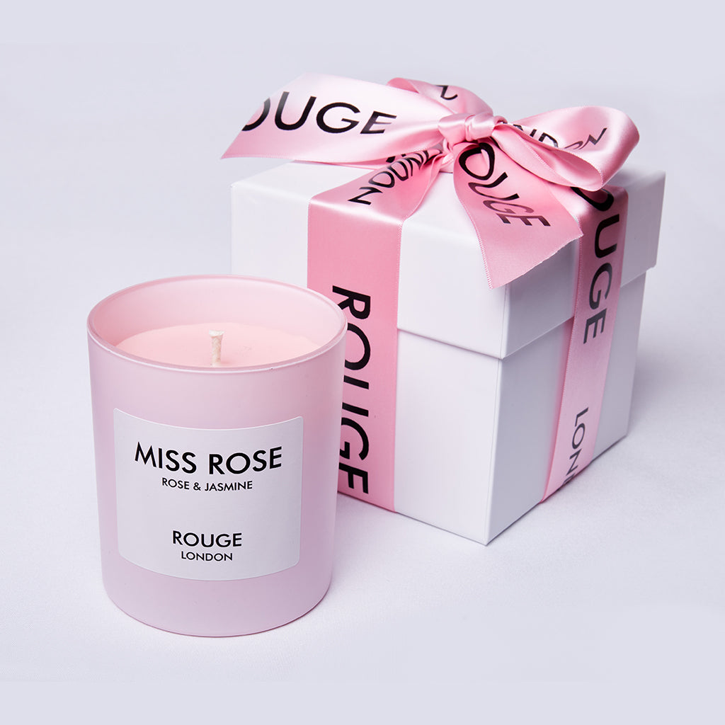 Happy Scent Co Miss Rose Rose Jasmine candle